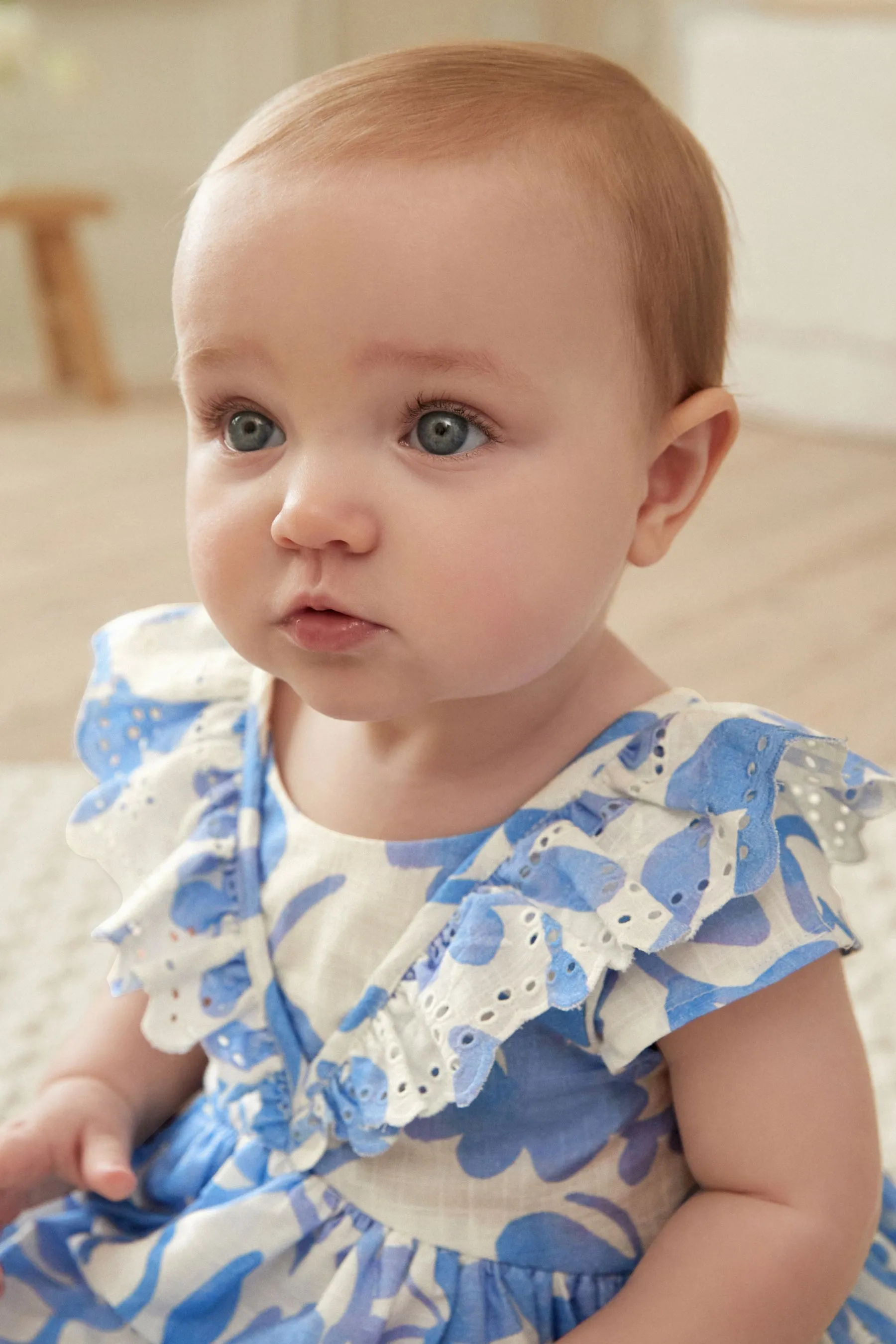 Baby Broderie Dress (0mths-2yrs)    