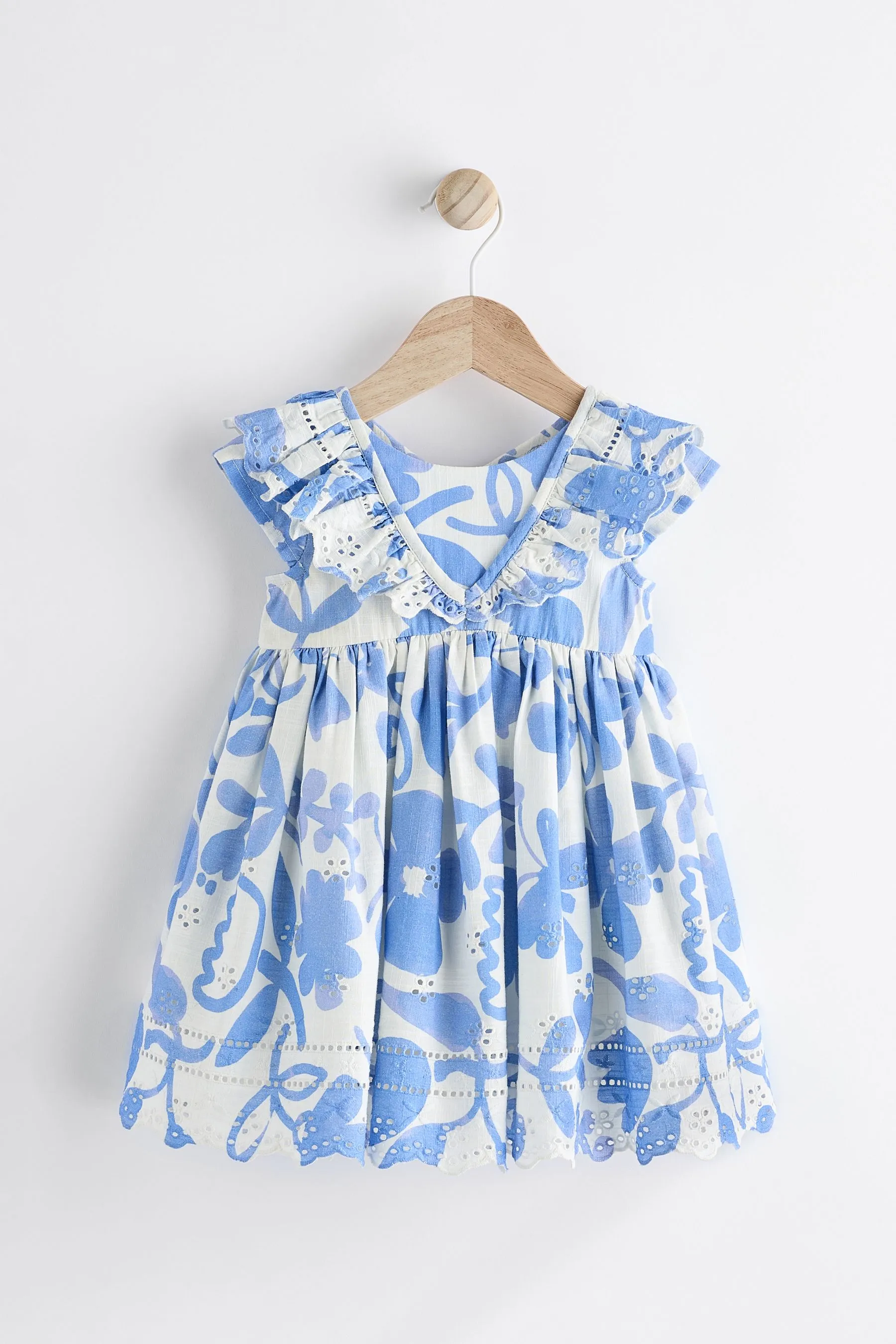 Baby Broderie Dress (0mths-2yrs)    