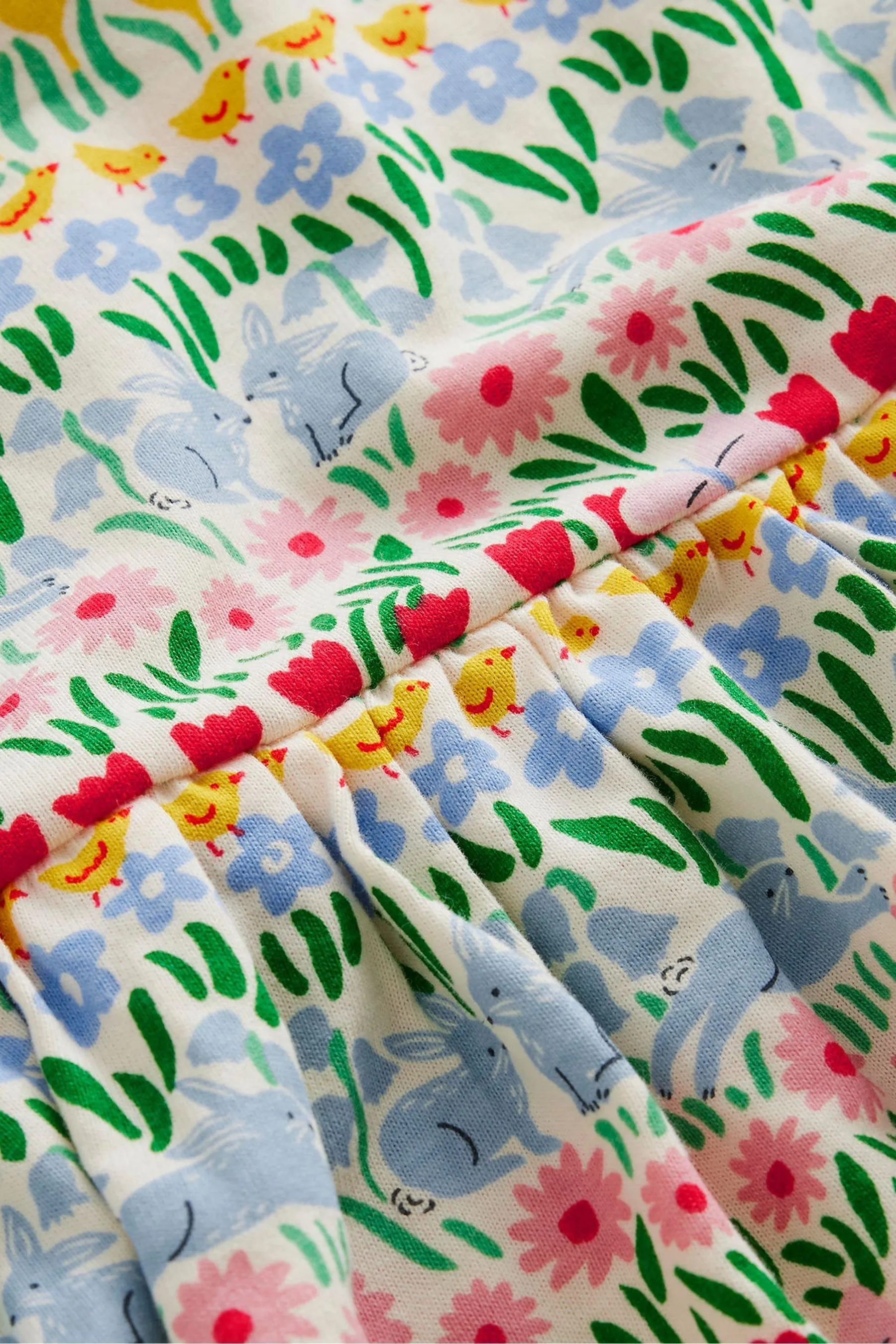 Boden 100% Cotton Short Sleeved Fun Jersey Dress    