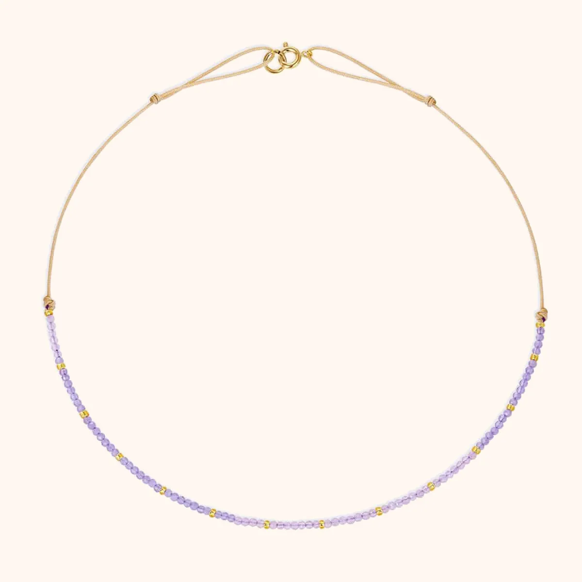 Collana Amatista