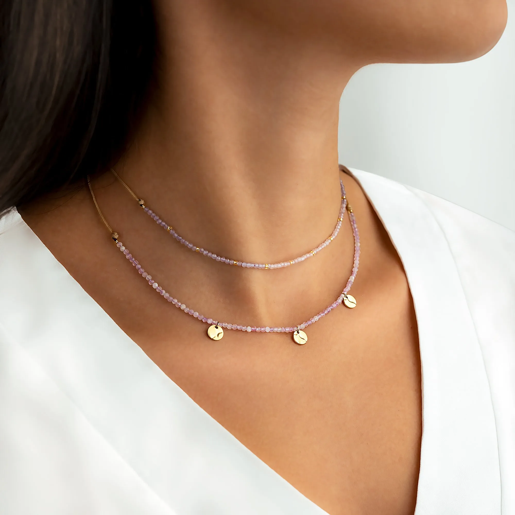 Collana Amatista