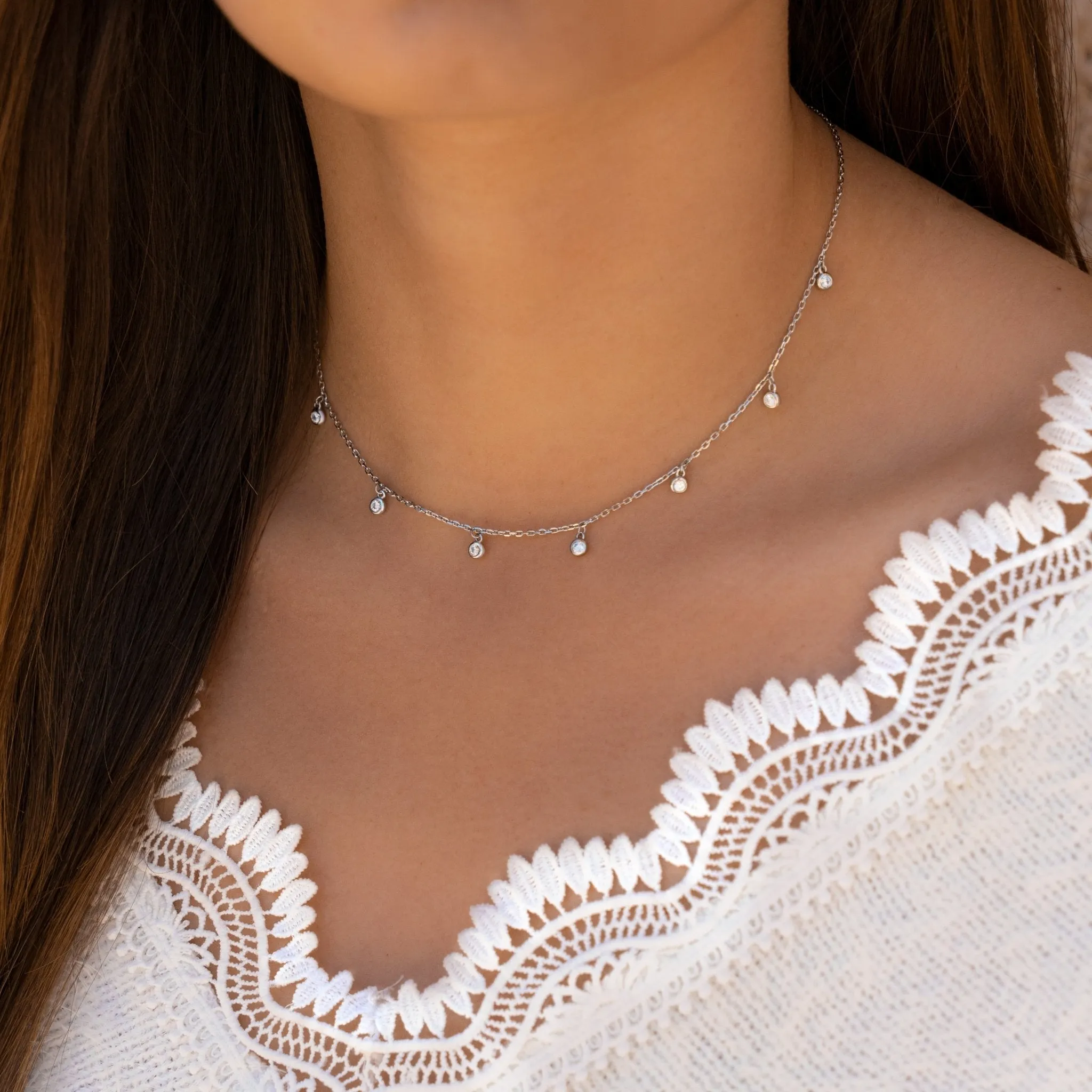 Collana Vetro Elegante