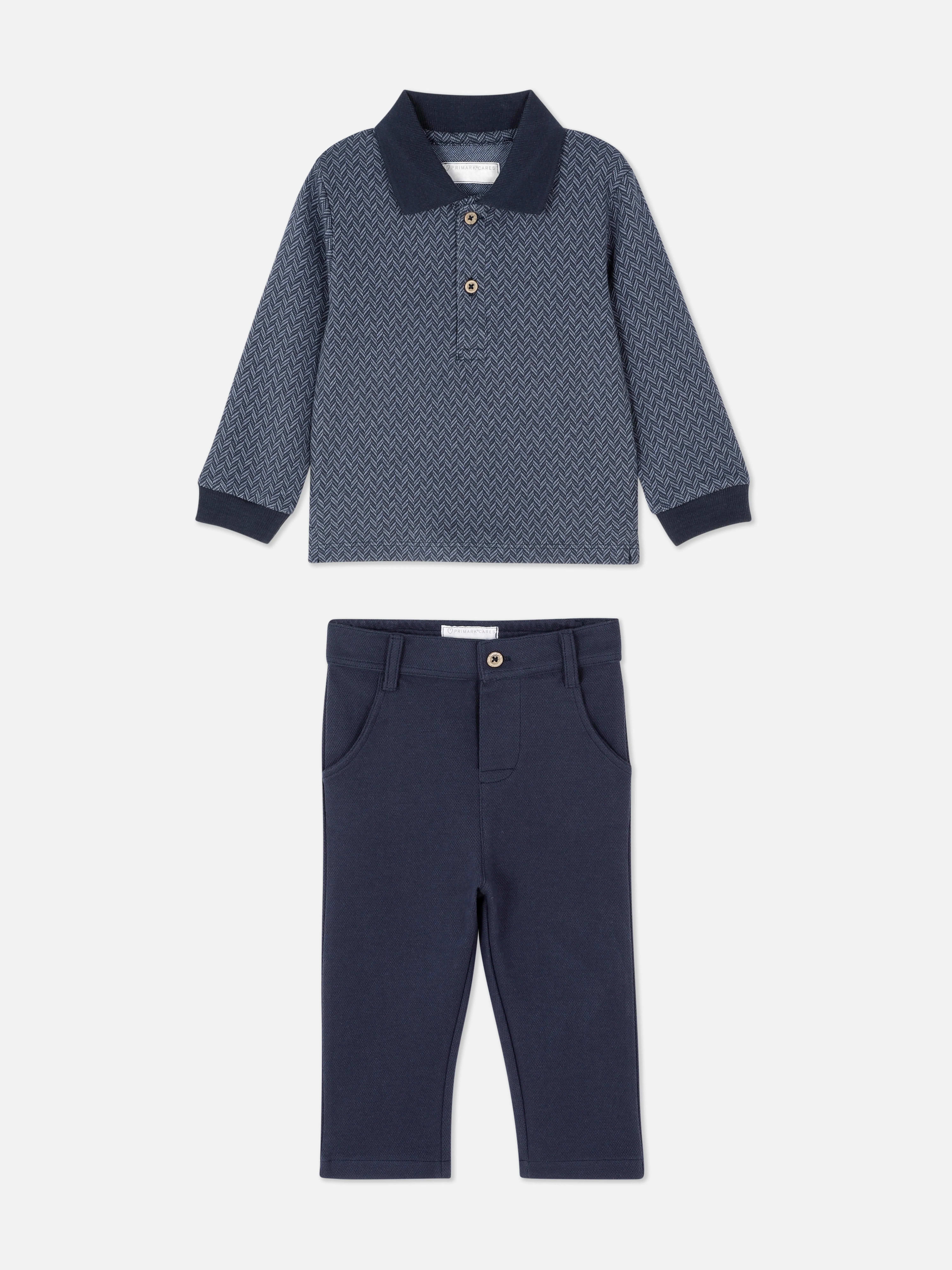 Completo polo e pantaloni