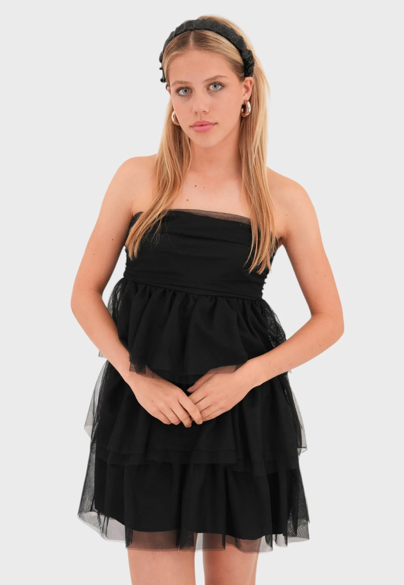 Flowy dress black