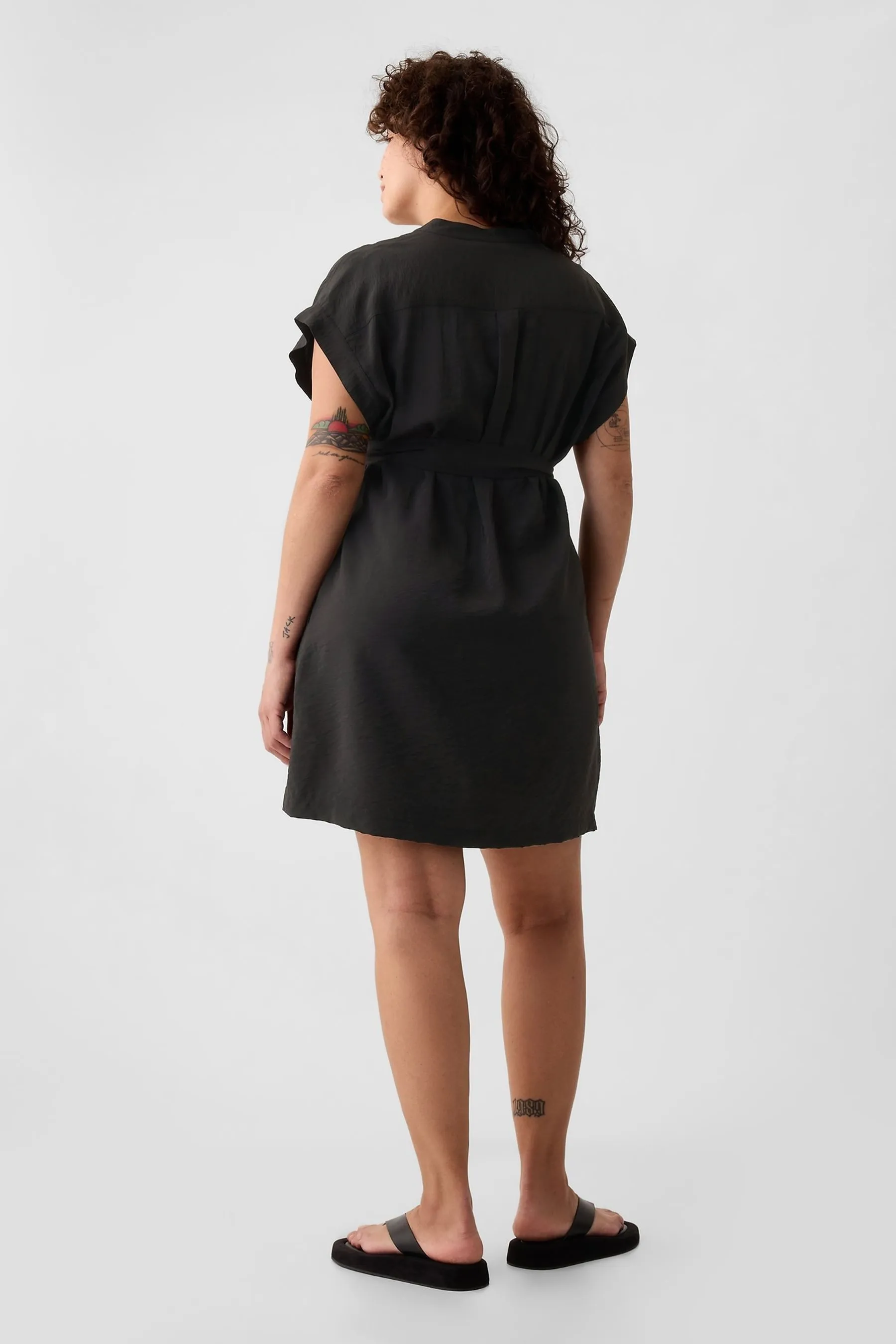 Gap Utility Mini Shirt Dress    