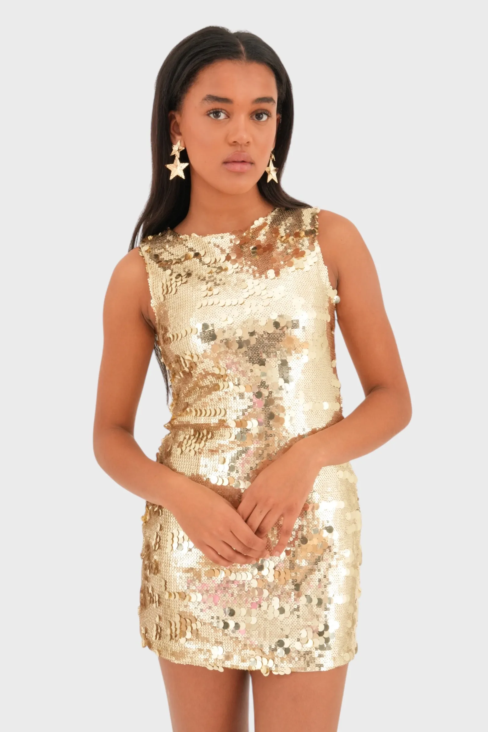 Going out dress gold