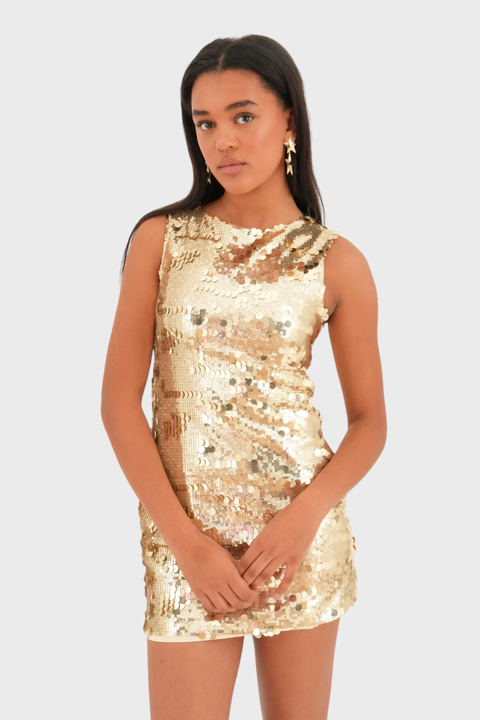 Going out dress gold