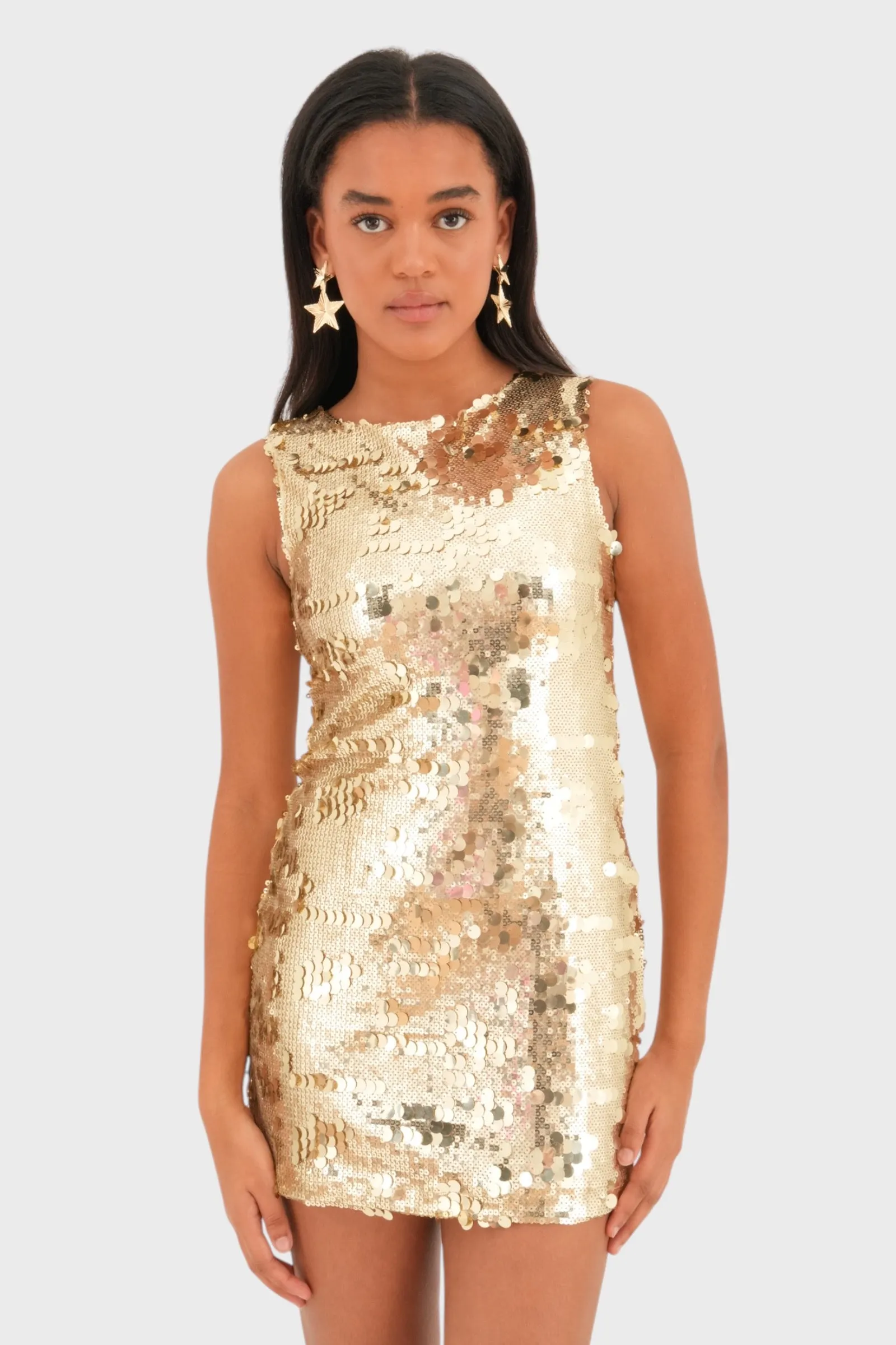 Going out dress gold