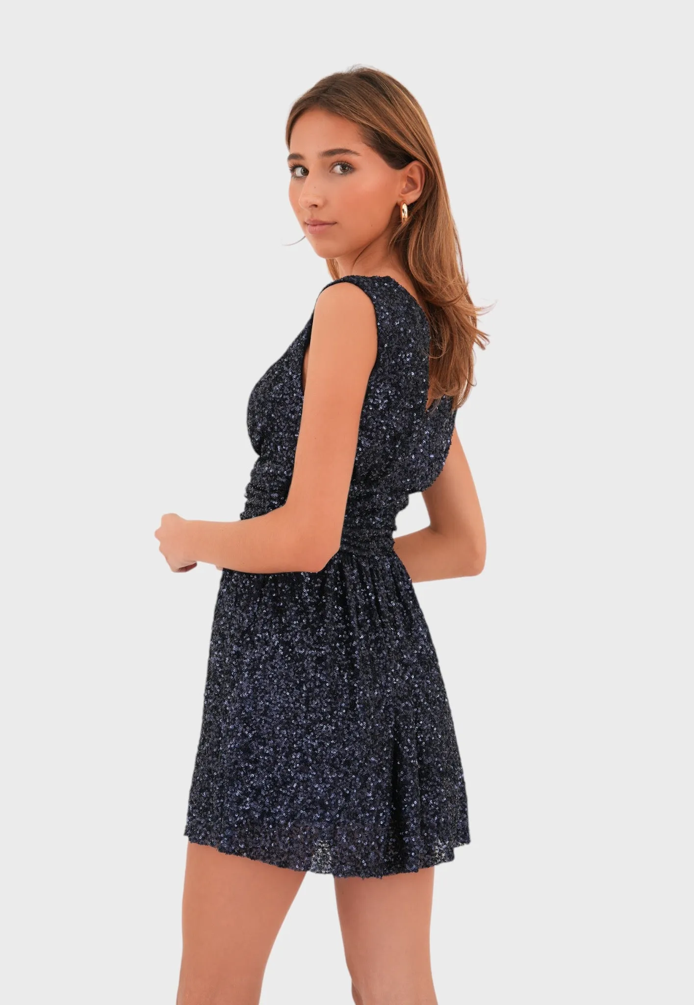 New York dress navy