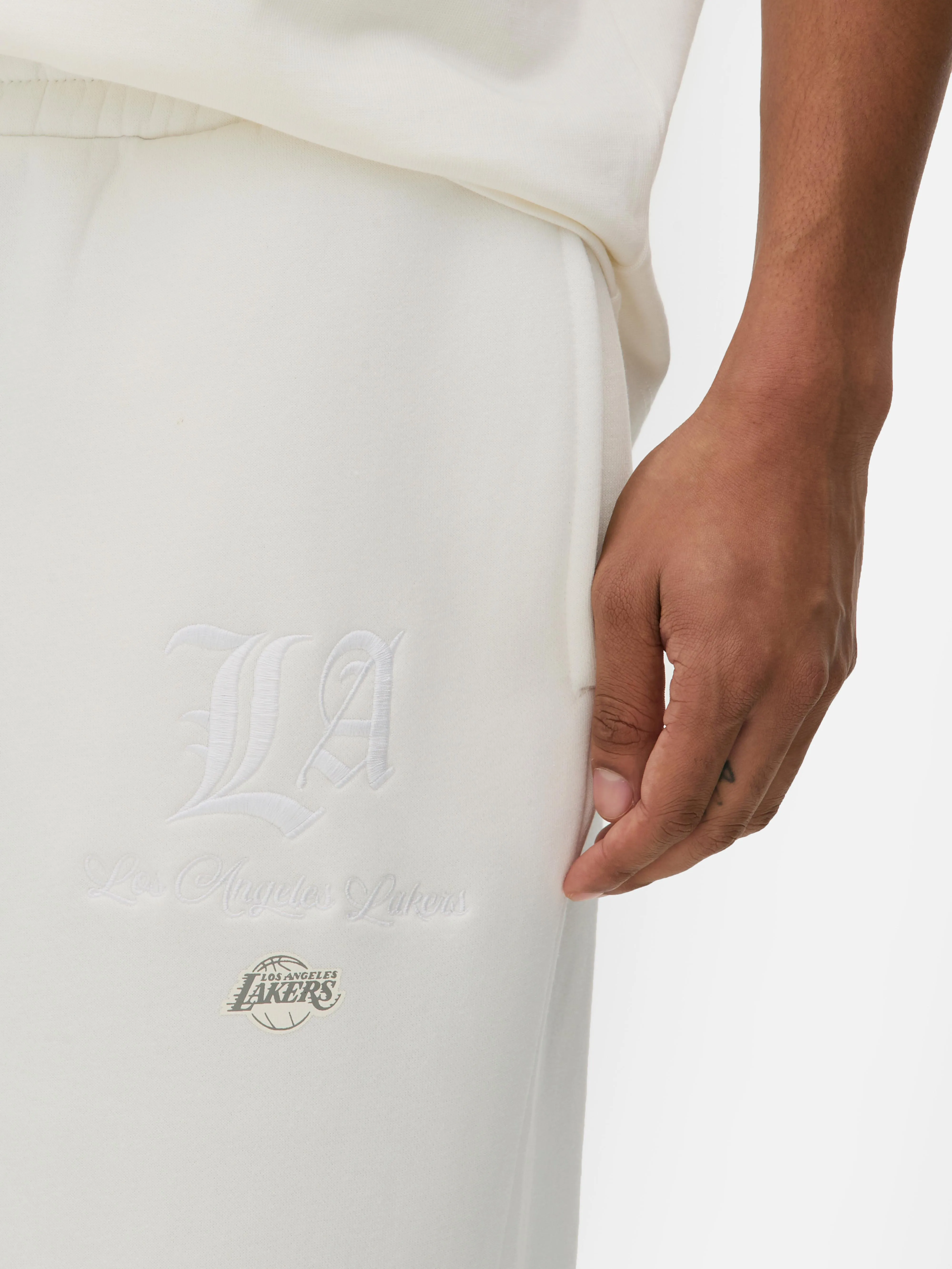 Pantaloni da tuta ricamati NBA LA Lakers