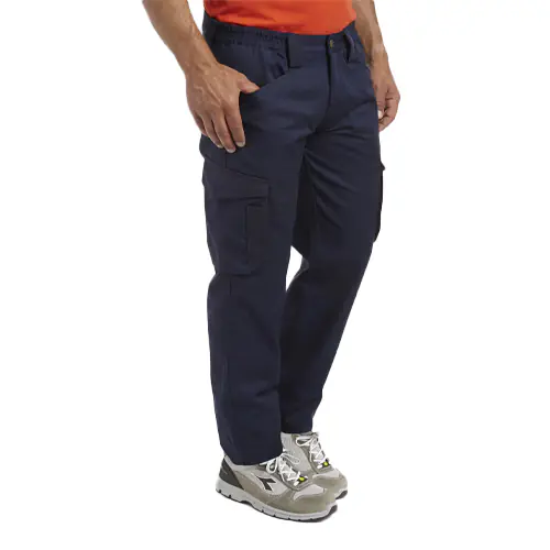 PANTALONI DIADORA STAFF WINTER CARGO BLU CLASSICO TG. XXL
