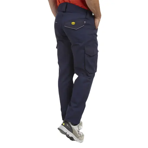 PANTALONI DIADORA STAFF WINTER CARGO BLU CLASSICO TG. XXL