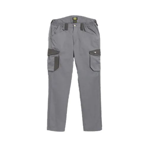 PANTALONI DIADORA STAFF WINTER CARGO GRIGIO ACCIAIO TG. M