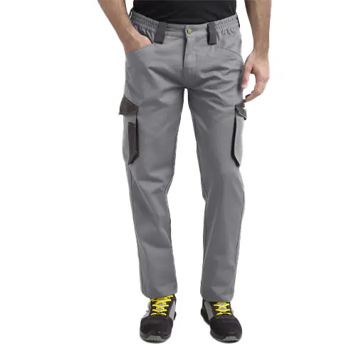 PANTALONI DIADORA STAFF WINTER CARGO GRIGIO ACCIAIO TG. M