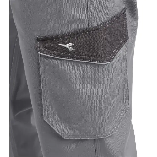 PANTALONI DIADORA STAFF WINTER CARGO GRIGIO ACCIAIO TG. M