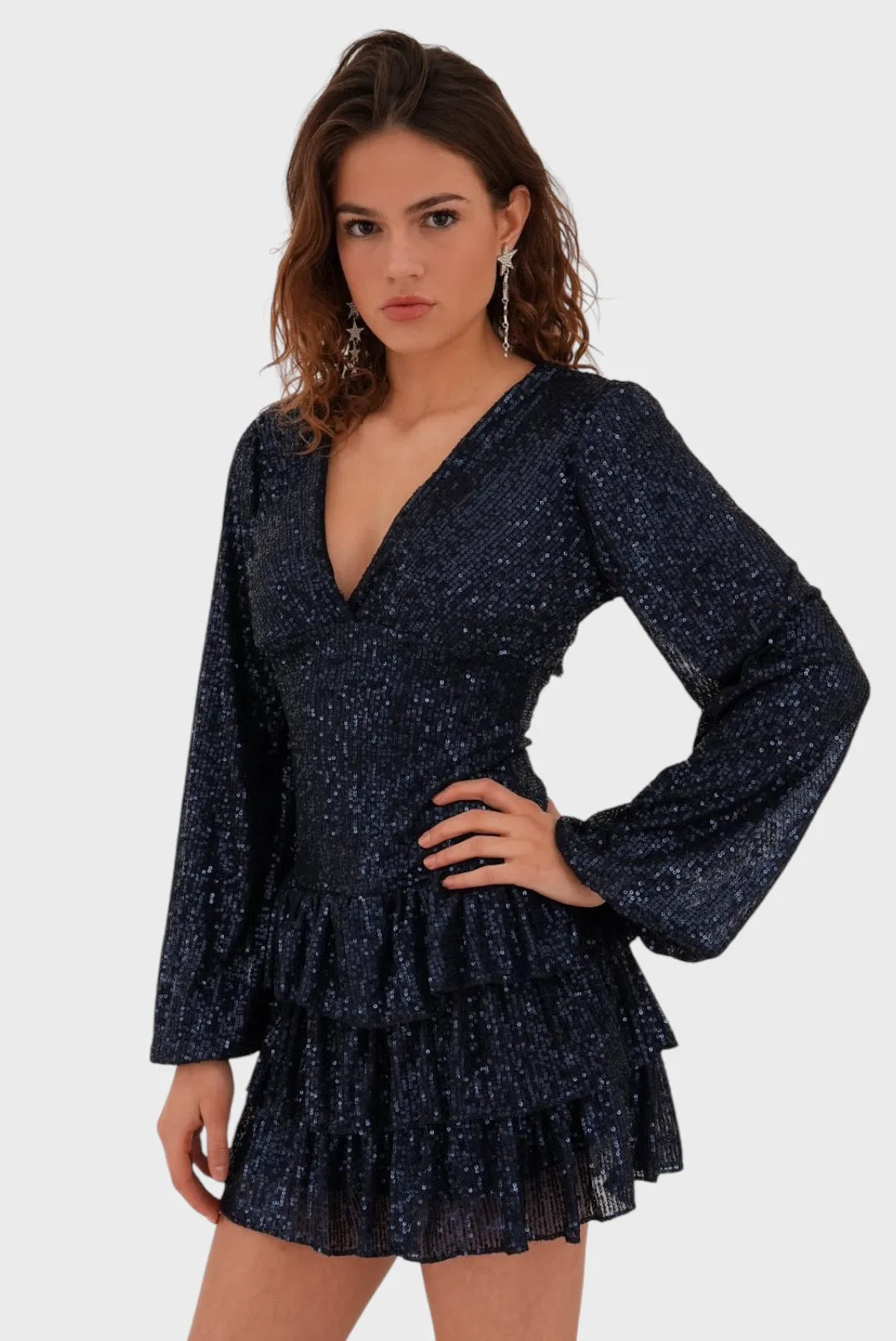 Paris dress navy