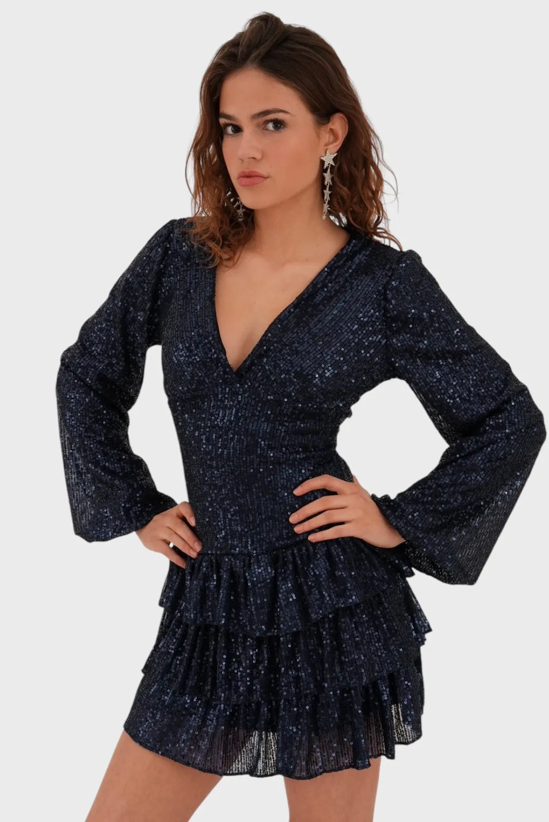 Paris dress navy